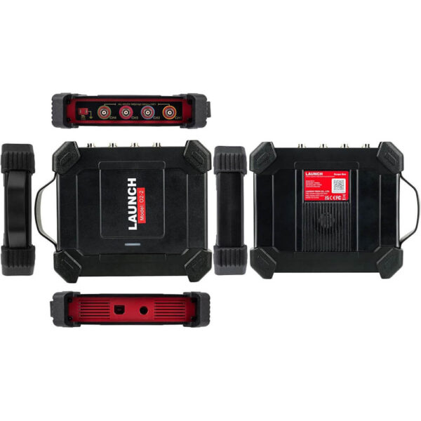LAUNCH X431 O2-2 Oscilloscope Scopebox – 4 Channel Digital Automotive Tester for X431 PAD VII, PAD V, PAD III – High-Speed Diagnostics with 100MHz Bandwidth and Advanced Signal Analysis - Image 5