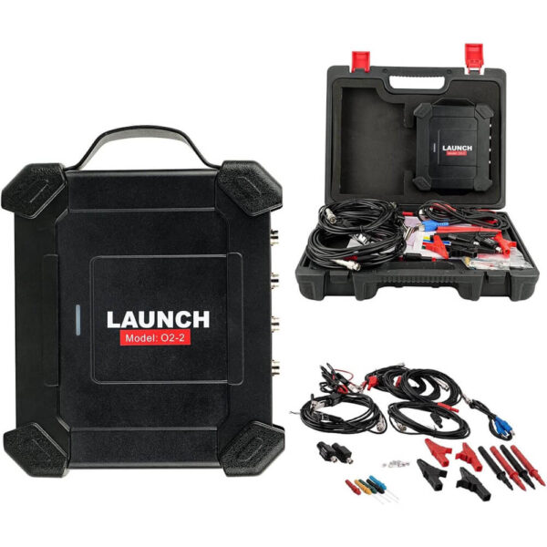 LAUNCH X431 O2-2 Oscilloscope Scopebox – 4 Channel Digital Automotive Tester for X431 PAD VII, PAD V, PAD III – High-Speed Diagnostics with 100MHz Bandwidth and Advanced Signal Analysis