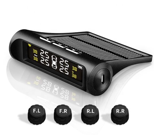 Wireless Car TPMS (Tyre Pressure Monitoring System) - External Sensors (Solar Powered)