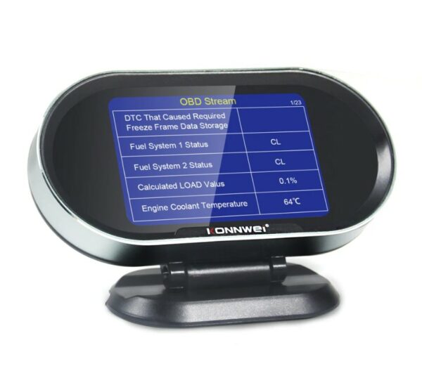 KONNWEI KW206 | Heads Up Display (HUD) with OBD2 Car Diagnostic Screen - Image 3