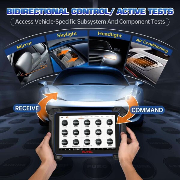 Autel MaxiIM IM608PRO II  | 2024 Model | Advanced IMMO, Key Coding & Diagnostic Scanner & ECU Flashing (J2534) - Image 7