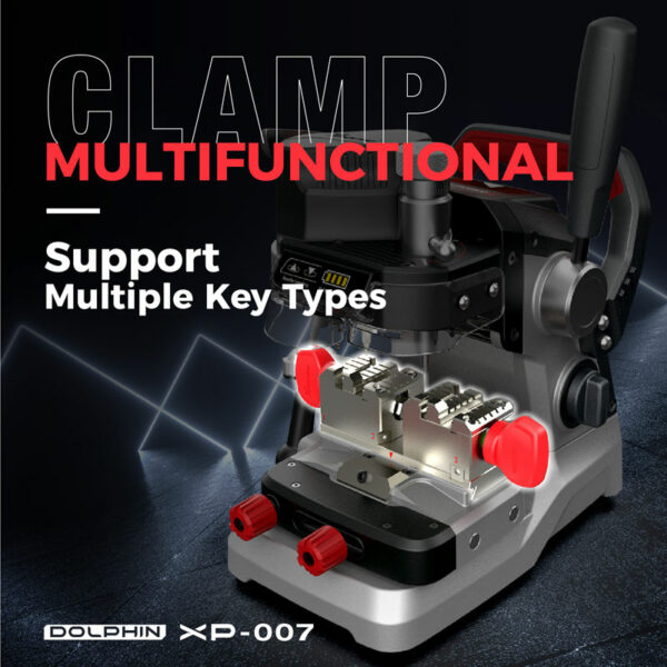 Xhorse DOLPHIN XP007 Manual Multifunctional Key Copy/Cutting Machine For Laser Dimple & Flat Keys - Image 14