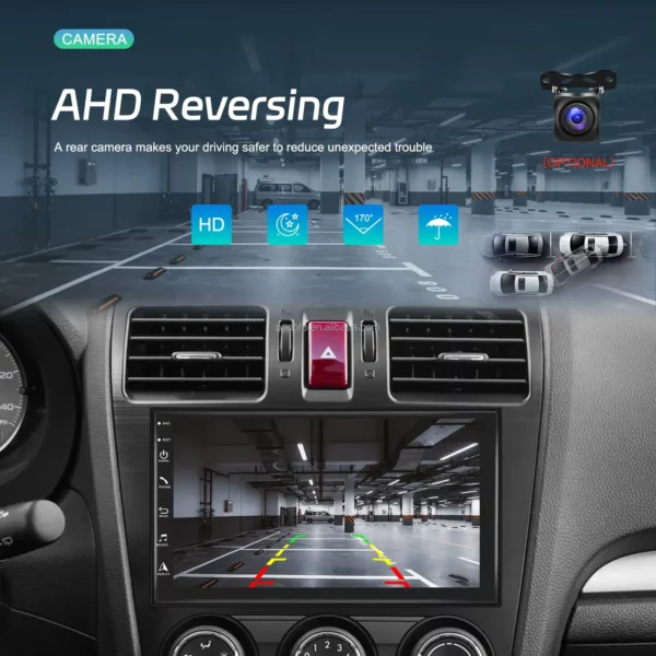 7" 2Din 8-Core 4+64GB Android Car Stereo with Wireless CarPlay/Android Auto, 4G WiFi, DSP, GPS, and AI Voice Control | IOS & Android Compatible - Image 15