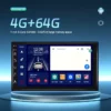 7" 2Din 8-Core 4+64GB Android Car Stereo with Wireless CarPlay/Android Auto, 4G WiFi, DSP, GPS, and AI Voice Control | IOS & Android Compatible - Image 13