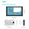 7" 2Din 8-Core 4+64GB Android Car Stereo with Wireless CarPlay/Android Auto, 4G WiFi, DSP, GPS, and AI Voice Control | IOS & Android Compatible - Image 17