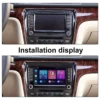 7" 2+64GB Android Car Stereo with CarPlay & Android Auto, GPS, WiFi, BT, FM RDS for VW / PASSAT / SKODA / POLO / FABIA / GOLF 5/6 | IOS & Android Compatible - Image 4