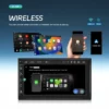 7" 2Din 8-Core 4+64GB Android Car Stereo with Wireless CarPlay/Android Auto, 4G WiFi, DSP, GPS, and AI Voice Control | IOS & Android Compatible - Image 2