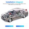 HD 1080P Car Rear View Camera with 170° Wide Angle, Waterproof Night Vision for Parking Assistance - Image 13